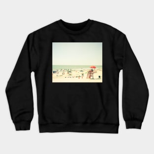 One Summer Day at the Beach Crewneck Sweatshirt